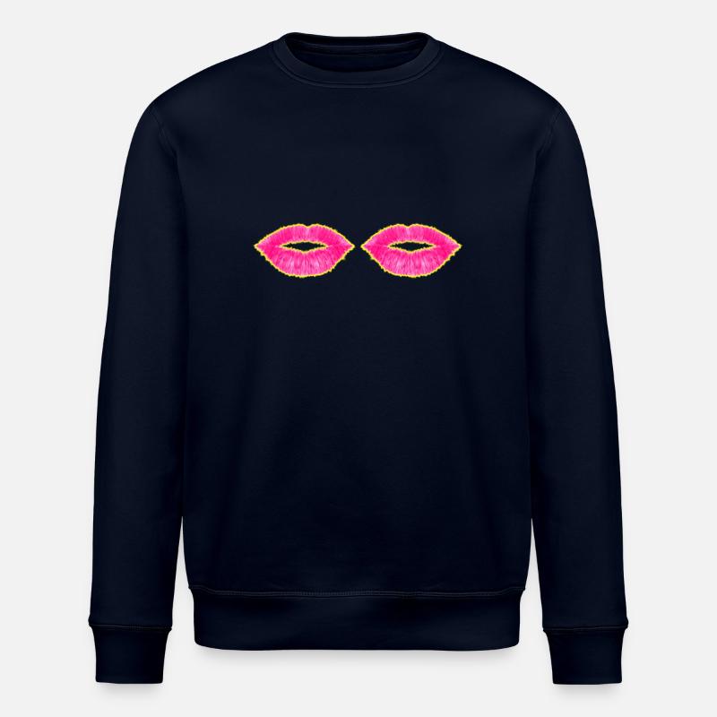 Lèvres 2 - Sweat bio ROLLER Stanley/Stella Unisexe - marine