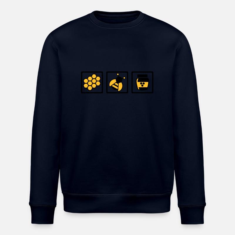 Biene - Stanley/Stella Unisex Bio-Sweatshirt ROLLER - Navy