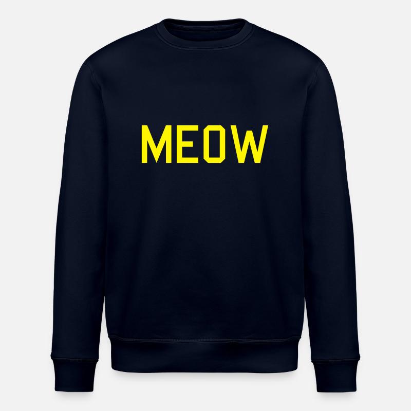meow - Stanley/Stella Unisex Bio-Sweatshirt ROLLER - Navy