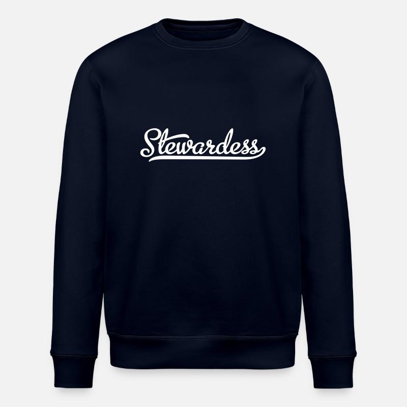 Hôtesse - Sweat bio ROLLER Stanley/Stella Unisexe - marine