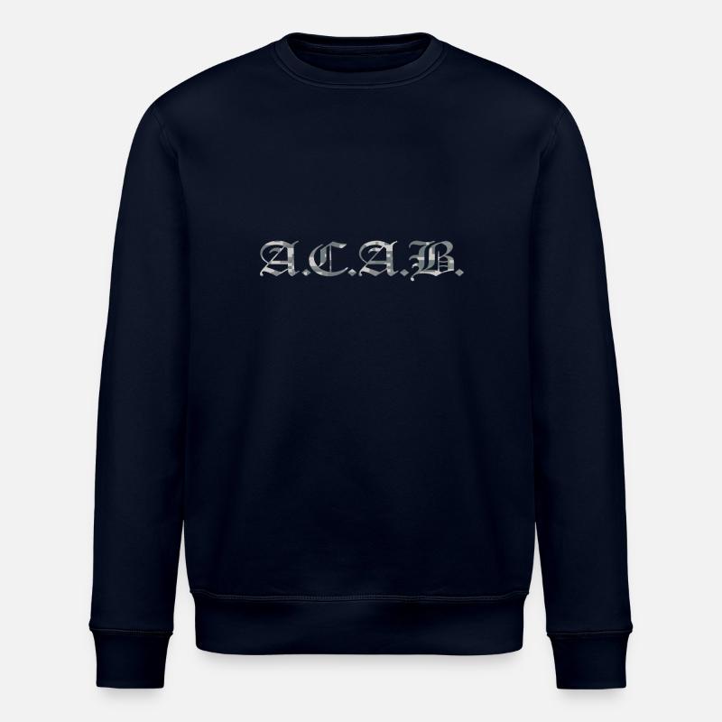 ACAB digital camouflage - Sweat bio ROLLER Stanley/Stella Unisexe - marine