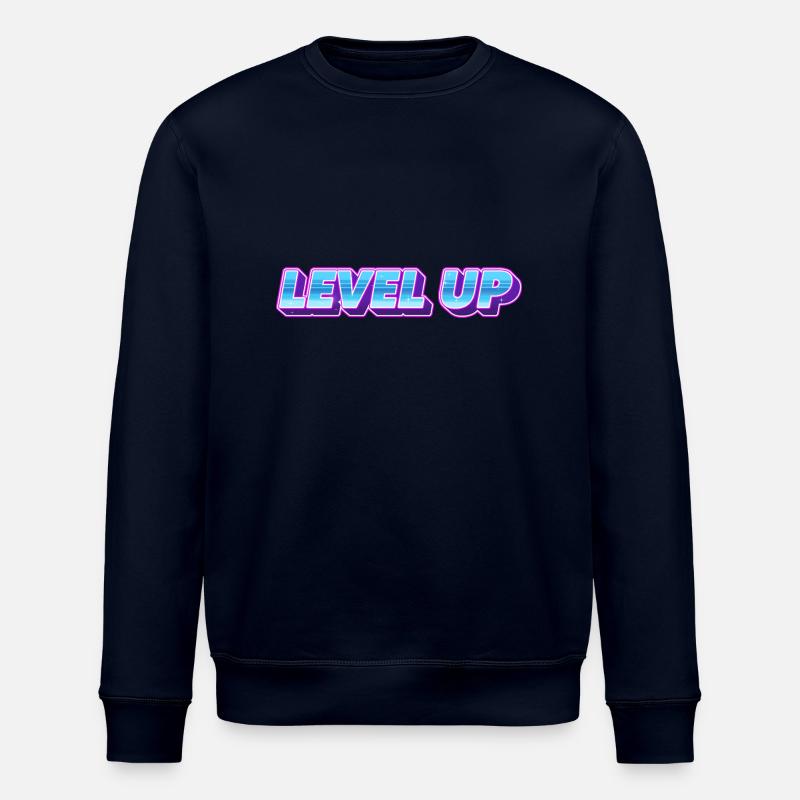 level up - Stanley/Stella Unisex Bio-Sweatshirt ROLLER - Navy