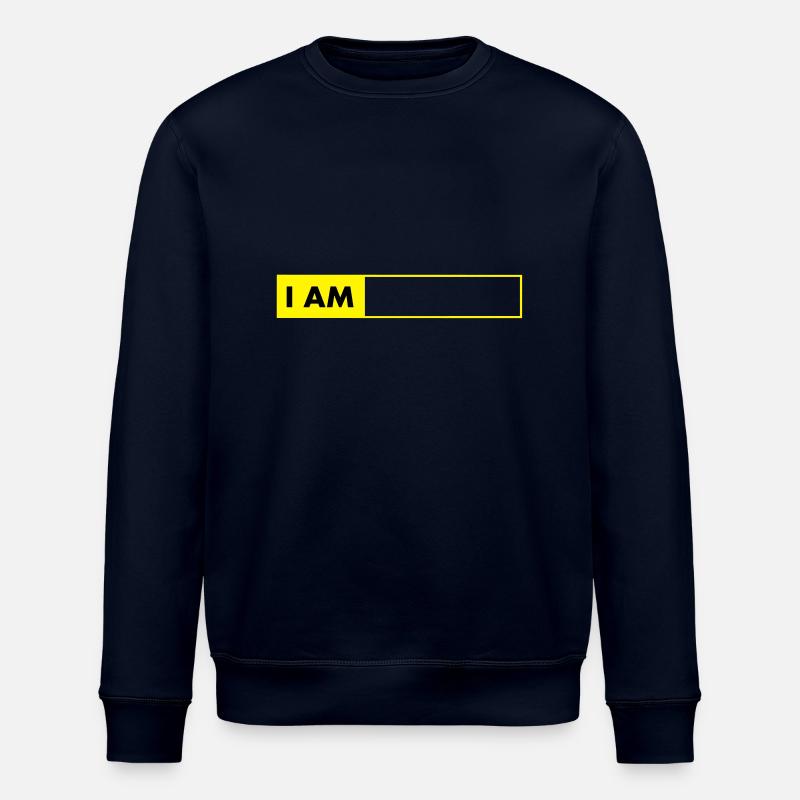 i_am__vec_2 de - Stanley/Stella Unisex Bio-Sweatshirt ROLLER - Navy