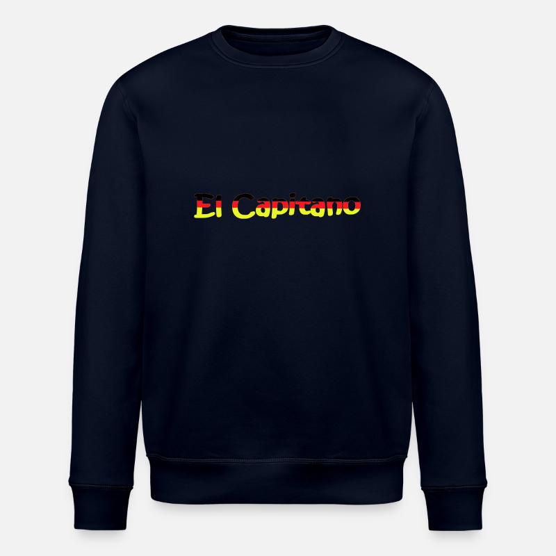 Fußball, el capitano - Stanley/Stella Unisex Bio-Sweatshirt ROLLER - Navy