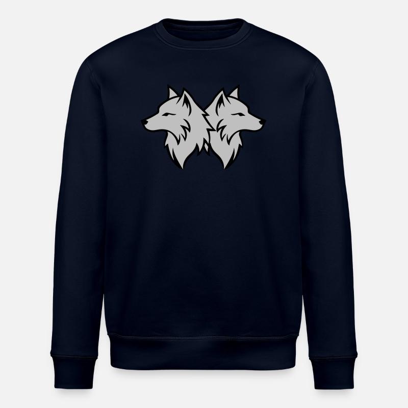 Wolf Team Pack - Stanley/Stella ROLLER Unisex Organic Sweatshirt - navy
