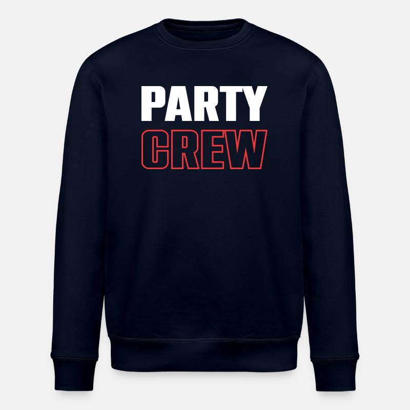 Party Crew - Stanley/Stella Unisex Bio-Sweatshirt ROLLER - Navy