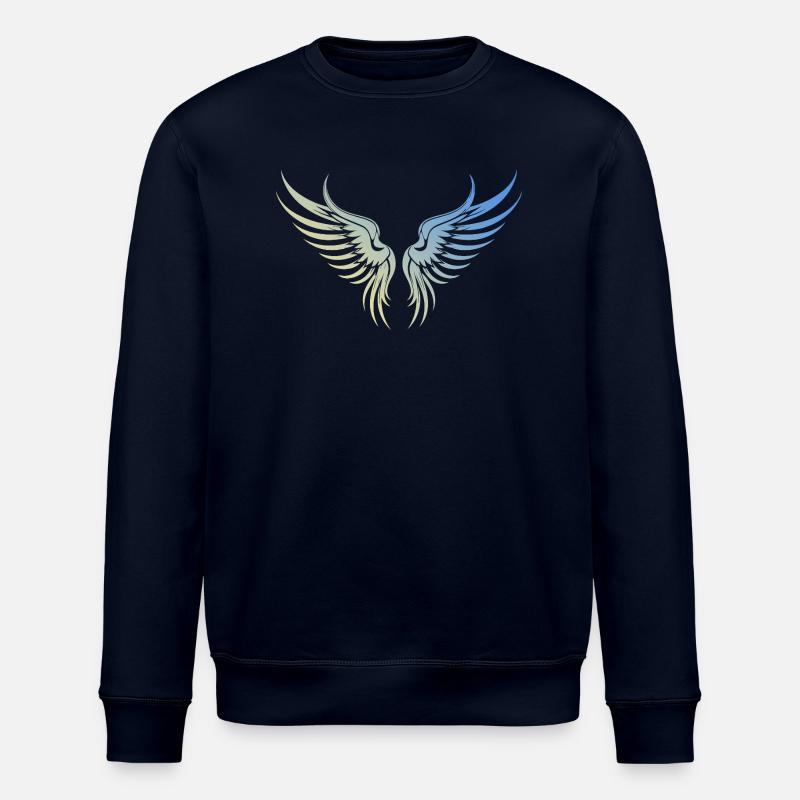 Flügel symbol - Stanley/Stella Unisex Bio-Sweatshirt ROLLER - Navy