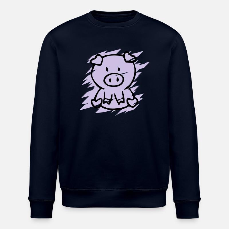 oink - Stanley/Stella Unisex Bio-Sweatshirt ROLLER - Navy