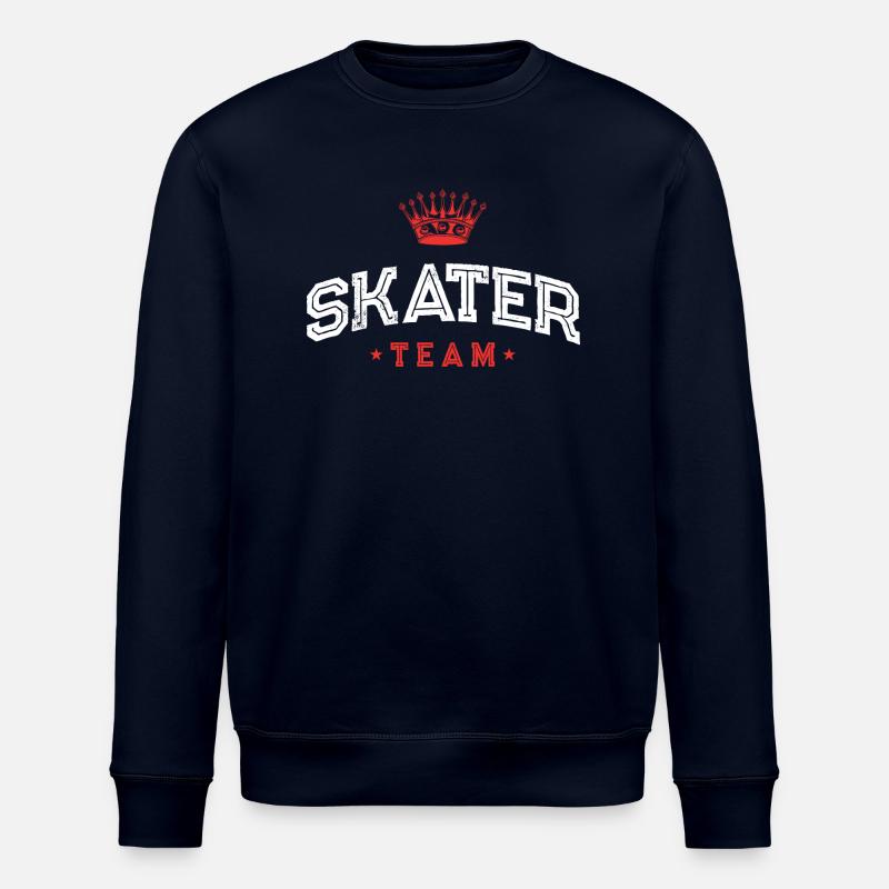 Équipe de patineurs - Sweat bio ROLLER Stanley/Stella Unisexe - marine