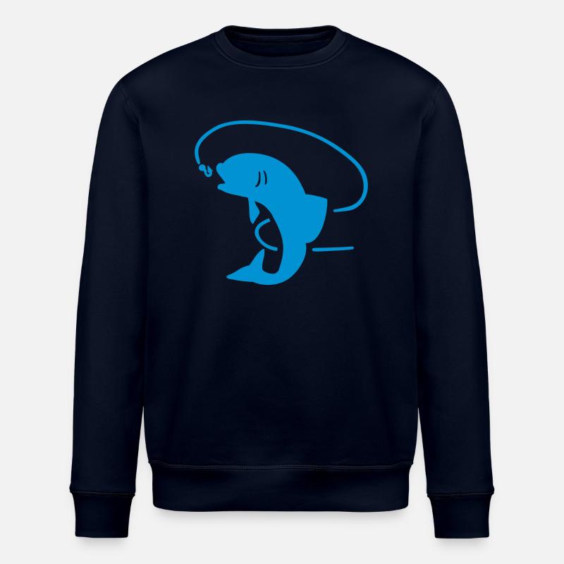 Pêche - Sweat bio ROLLER Stanley/Stella Unisexe - marine