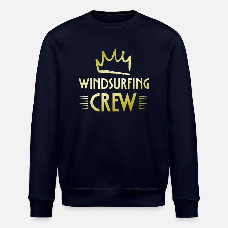 Windsurfing Crew - Stanley/Stella Unisex Bio-Sweatshirt ROLLER - Navy