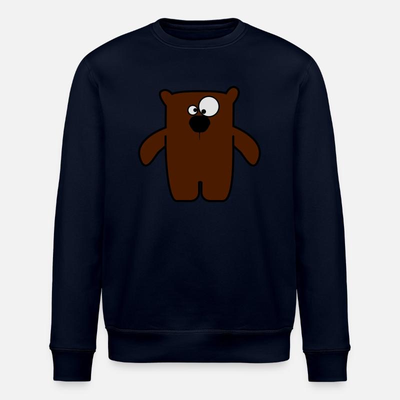 knuffel teddy - Stanley/Stella Unisex Bio-Sweatshirt ROLLER - Navy