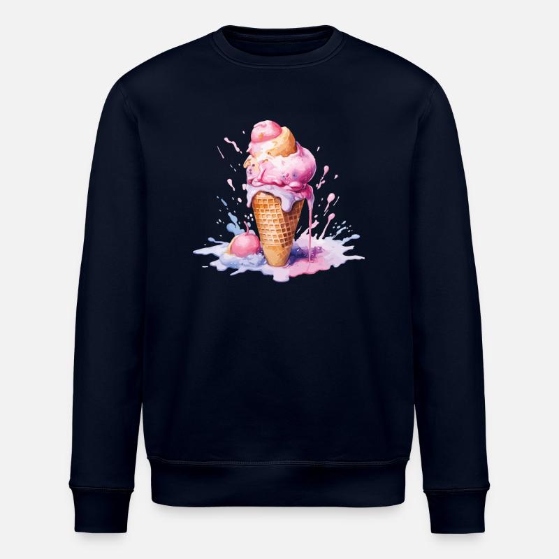 glace - Sweat bio ROLLER Stanley/Stella Unisexe - marine