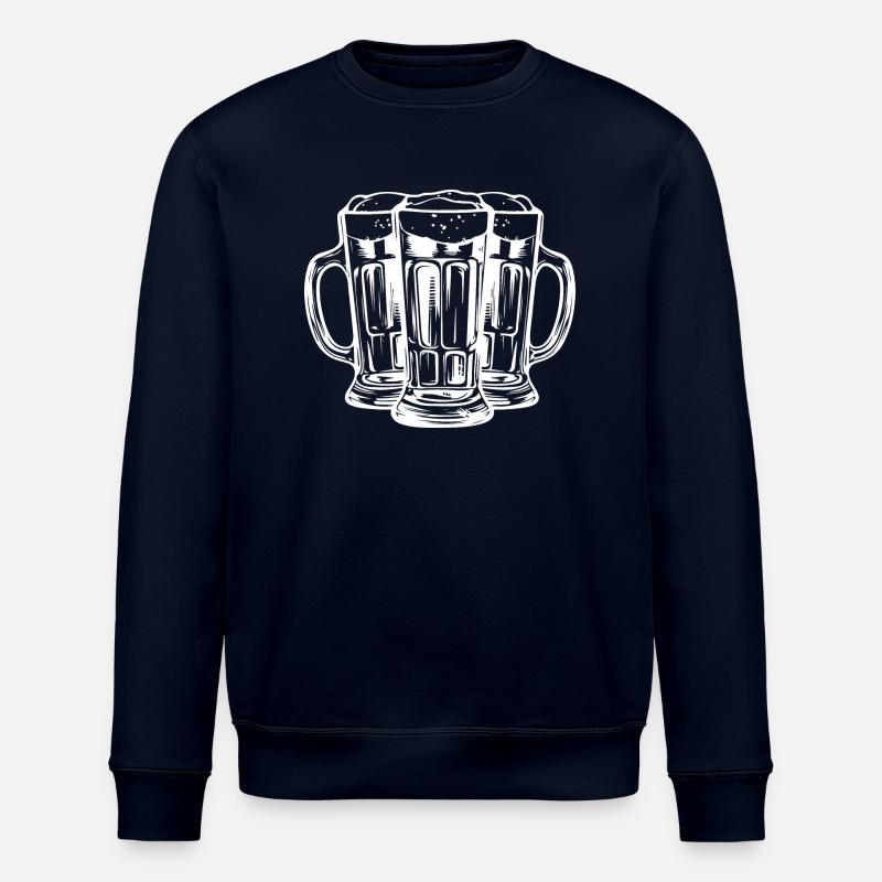 Toast à la bière - Sweat bio ROLLER Stanley/Stella Unisexe - marine