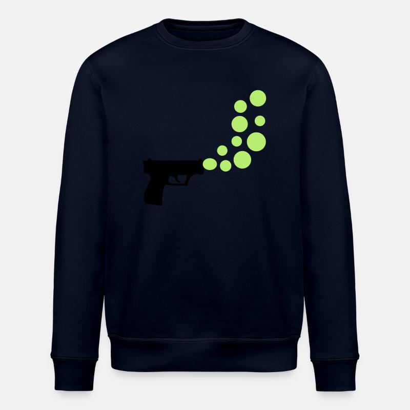 bubble gun - Stanley/Stella Unisex Bio-Sweatshirt ROLLER - Navy