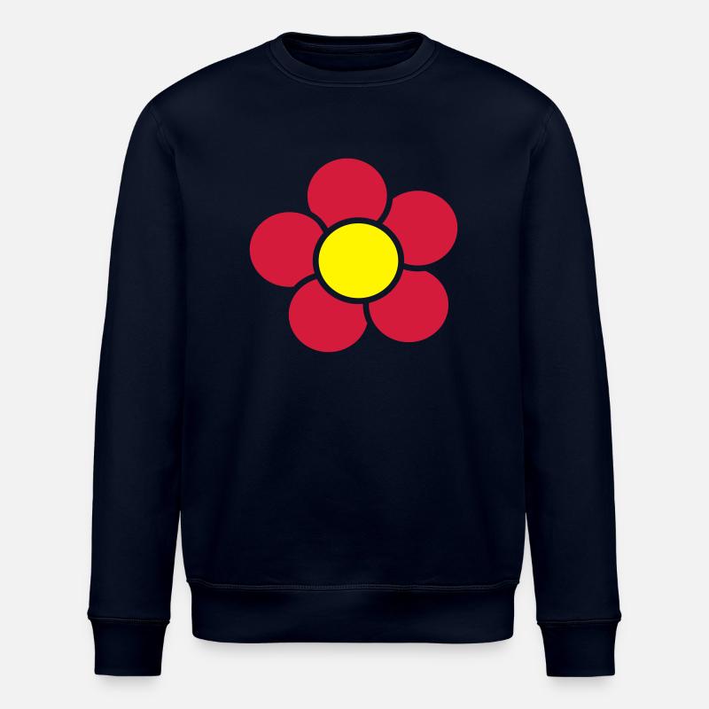 Fleur - Sweat bio ROLLER Stanley/Stella Unisexe - marine