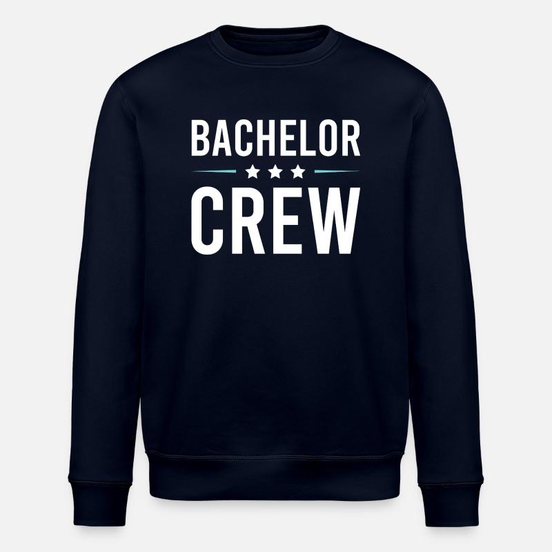 Équipage Bachelor - Sweat bio ROLLER Stanley/Stella Unisexe - marine