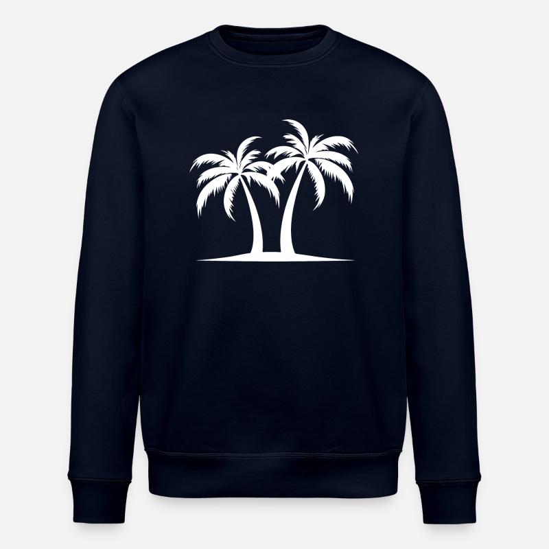 Île Palm - Sweat bio ROLLER Stanley/Stella Unisexe - marine