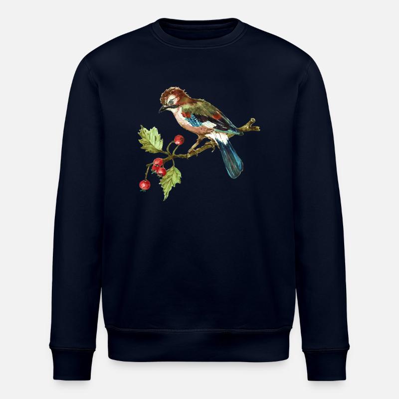 Bunter Vogel - Stanley/Stella Unisex Bio-Sweatshirt ROLLER - Navy