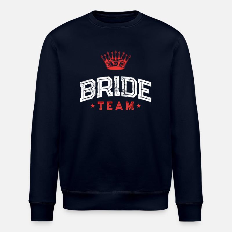 Bride Team - Stanley/Stella ROLLER Unisex Organic Sweatshirt - navy