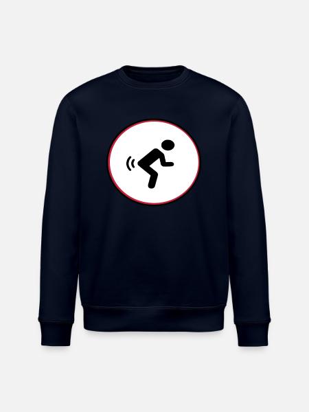 fart - Stanley/Stella ROLLER Unisex Organic Sweatshirt - navy