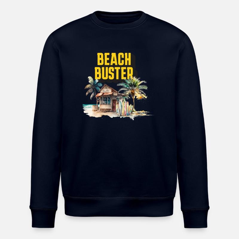 Beach Buster - Stanley/Stella Unisex Bio-Sweatshirt ROLLER - Navy
