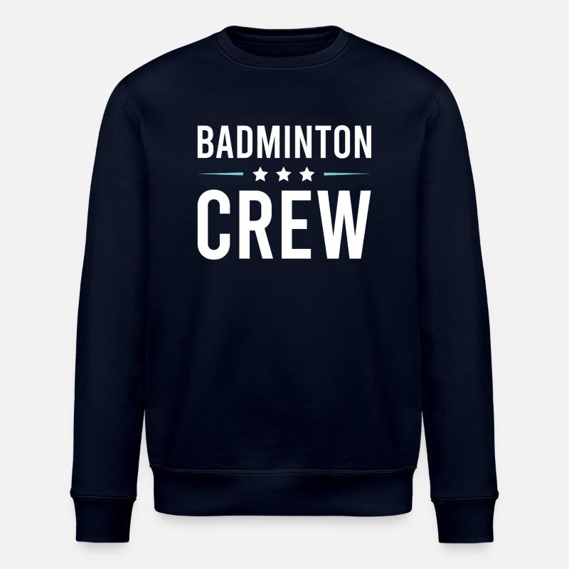 Équipe de badminton - Sweat bio ROLLER Stanley/Stella Unisexe - marine