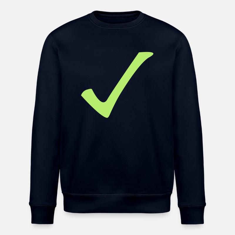 check - Stanley/Stella ROLLER Unisex Organic Sweatshirt - navy