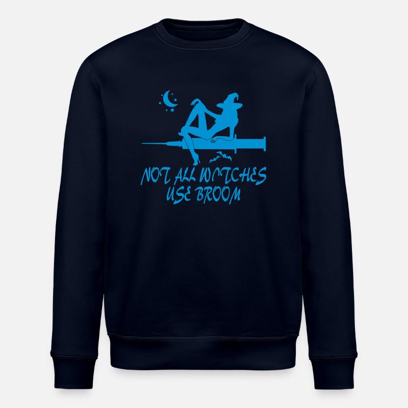 Krankenschwester Design de312 - Stanley/Stella Unisex Bio-Sweatshirt ROLLER - Navy