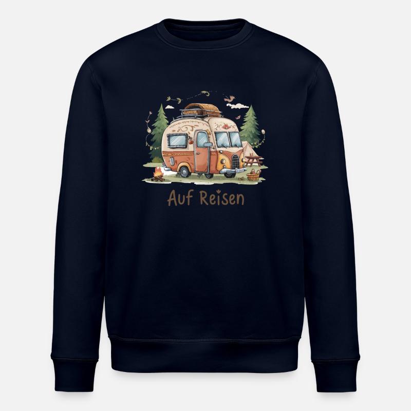 AUF REISEN - Stanley/Stella Unisex Bio-Sweatshirt ROLLER - Navy