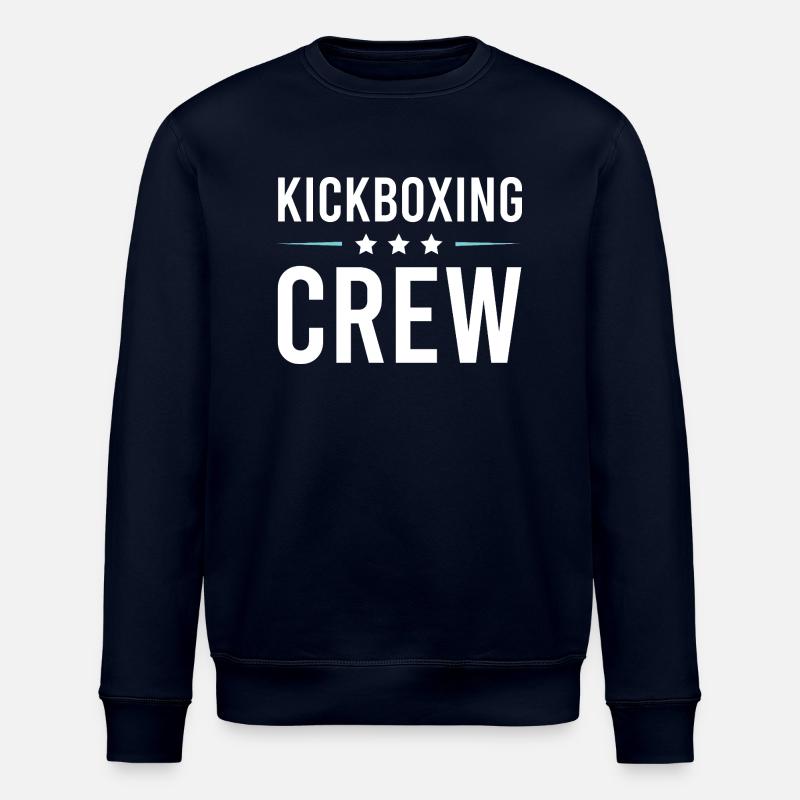 Kickboxing Crew - Stanley/Stella ROLLER Unisex Organic Sweatshirt - navy