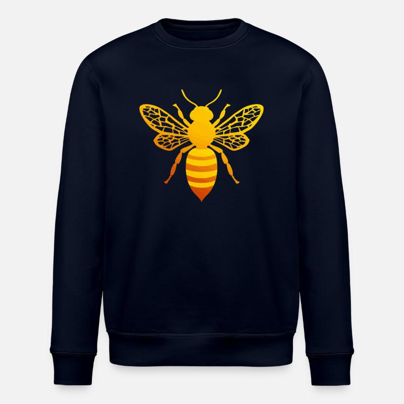 Bee - Stanley/Stella ROLLER Unisex Organic Sweatshirt - navy