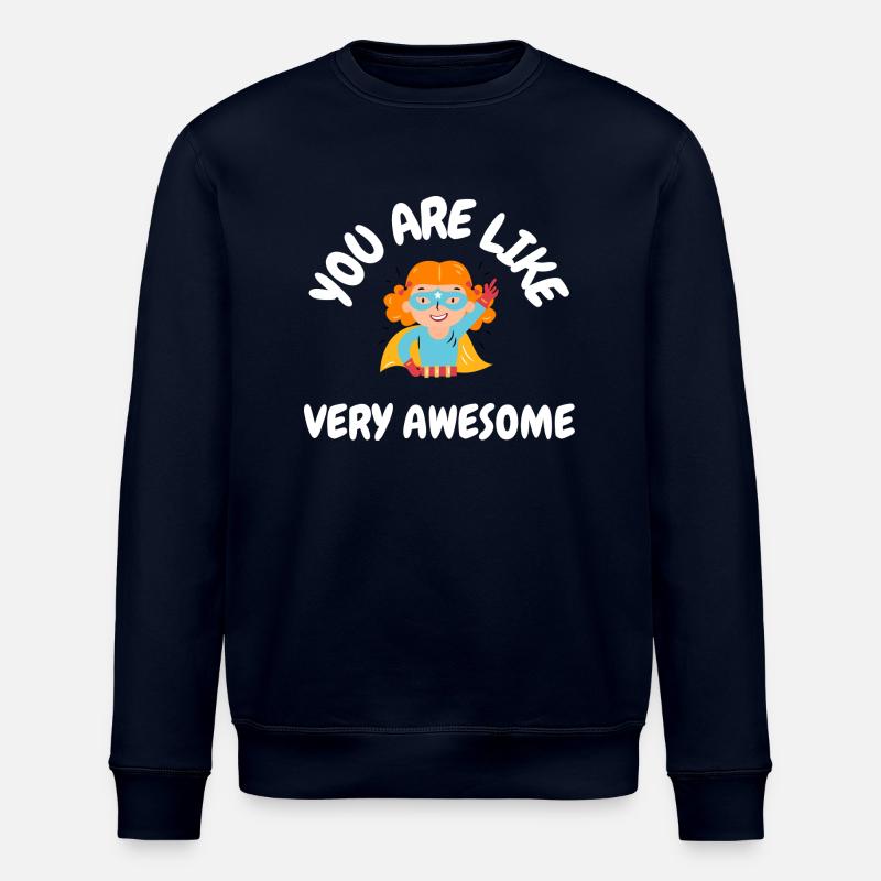 Du bist Spitze! - Stanley/Stella Unisex Bio-Sweatshirt ROLLER - Navy