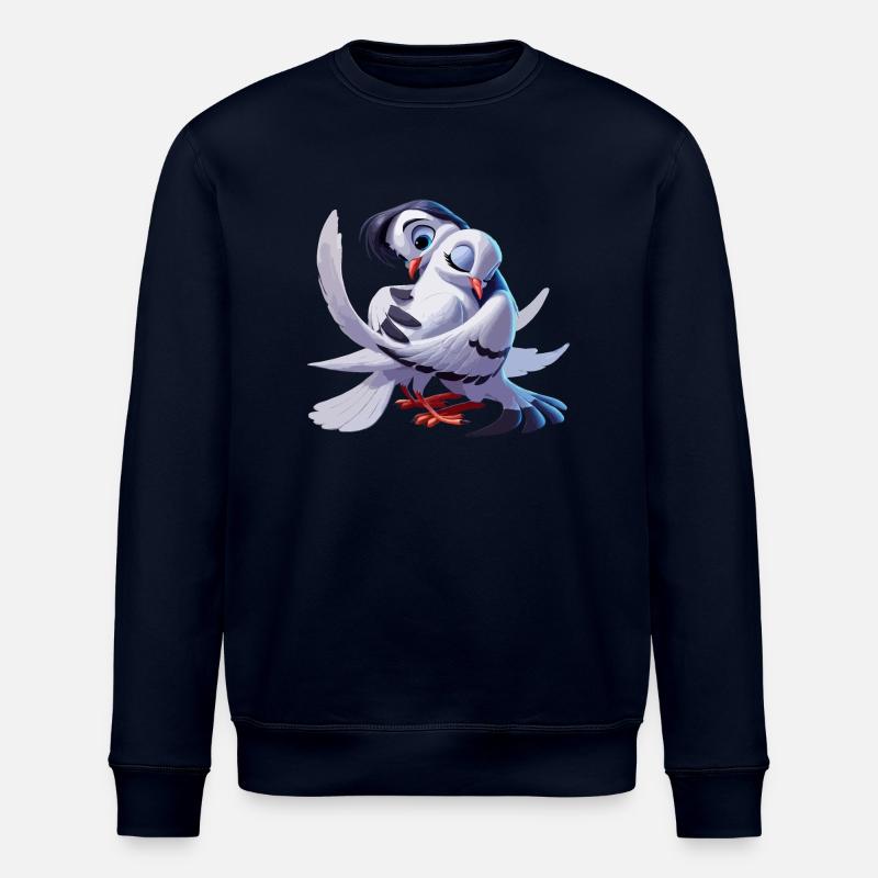 Tourterelles - Sweat bio ROLLER Stanley/Stella Unisexe - marine