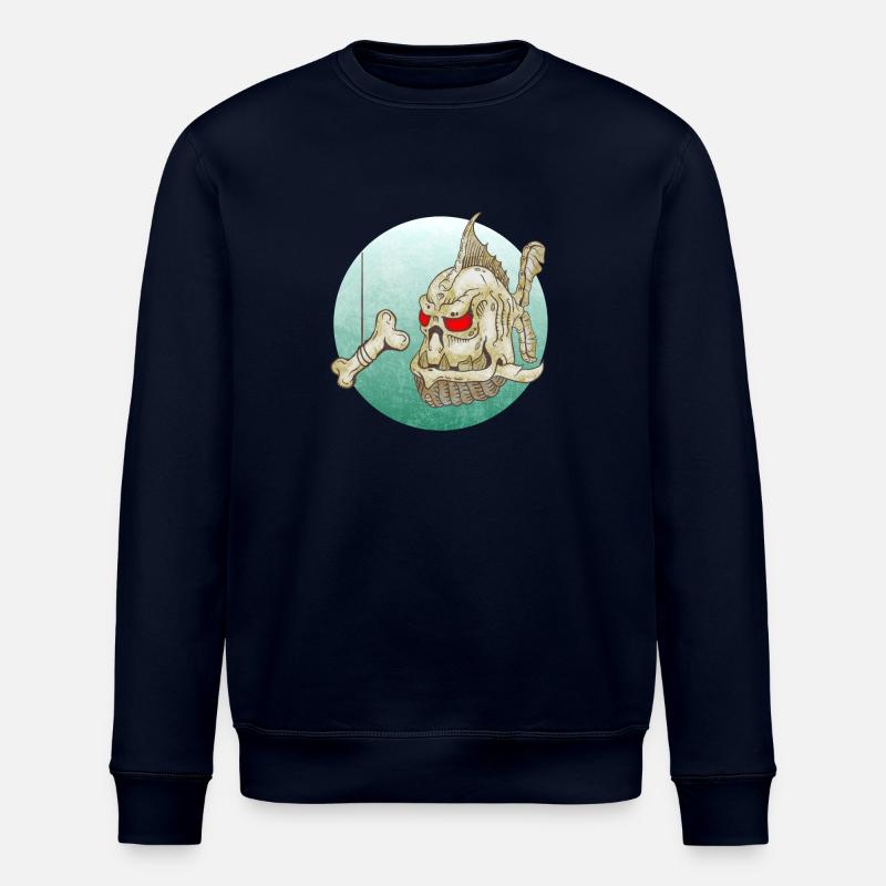Monster Fish | Fisch - Stanley/Stella Unisex Bio-Sweatshirt ROLLER - Navy