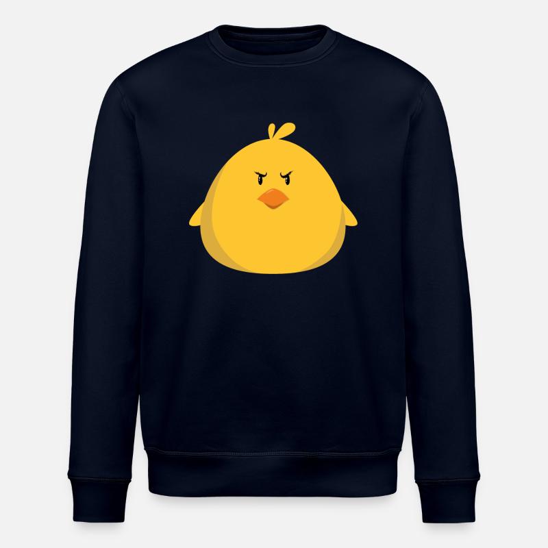 Angry Chick - Stanley/Stella Unisex Bio-Sweatshirt ROLLER - Navy
