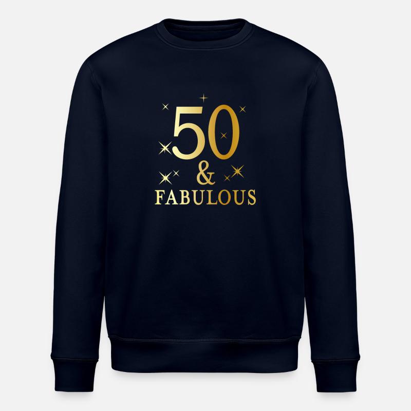 50 et fabuleux - Sweat bio ROLLER Stanley/Stella Unisexe - marine