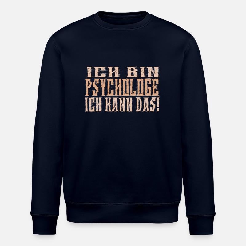 Ich bin Psychologe - Stanley/Stella Unisex Bio-Sweatshirt ROLLER - Navy