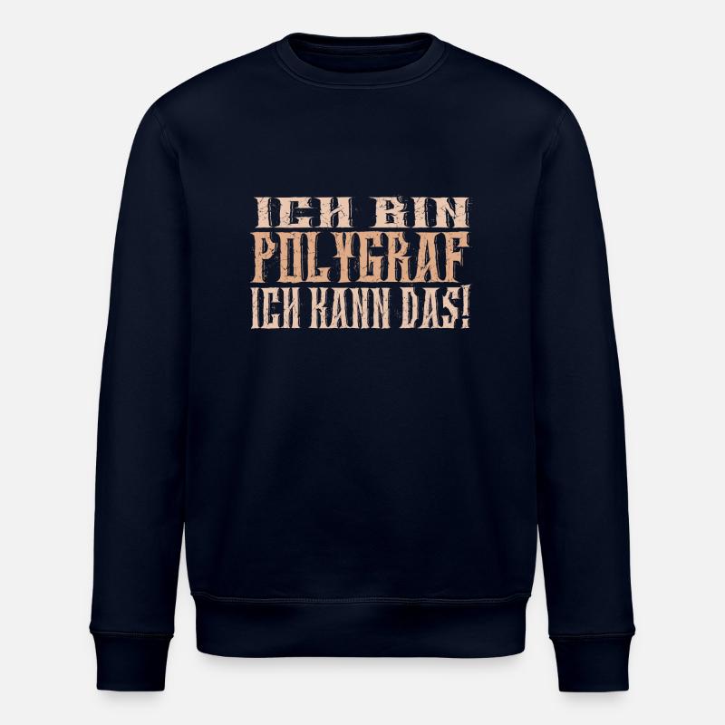 Ich bin Polygraf - Stanley/Stella Unisex Bio-Sweatshirt ROLLER - Navy