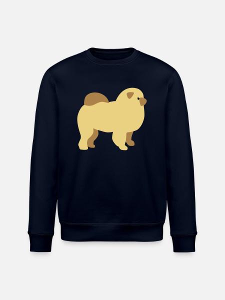 Chow-Chow - Stanley/Stella ROLLER Unisex Organic Sweatshirt - navy