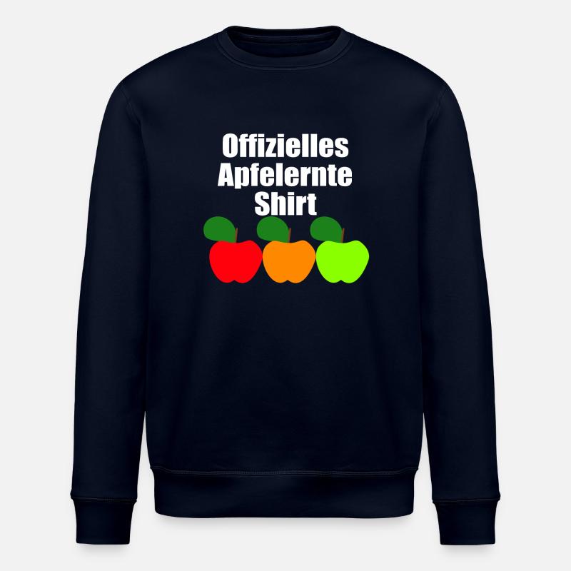offizielles Apfelernte Shirt - Stanley/Stella Unisex Bio-Sweatshirt ROLLER - Navy