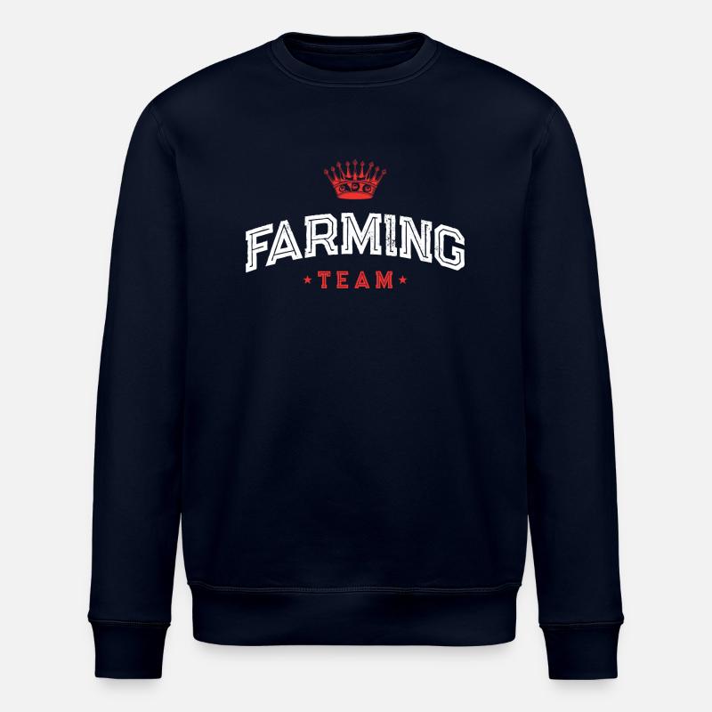 Farming Team - Stanley/Stella ROLLER Unisex Organic Sweatshirt - navy