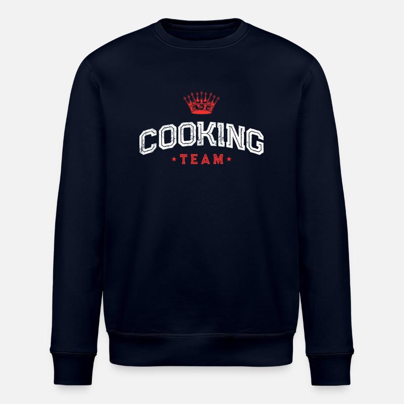 Cooking Team - Stanley/Stella Unisex Bio-Sweatshirt ROLLER - Navy