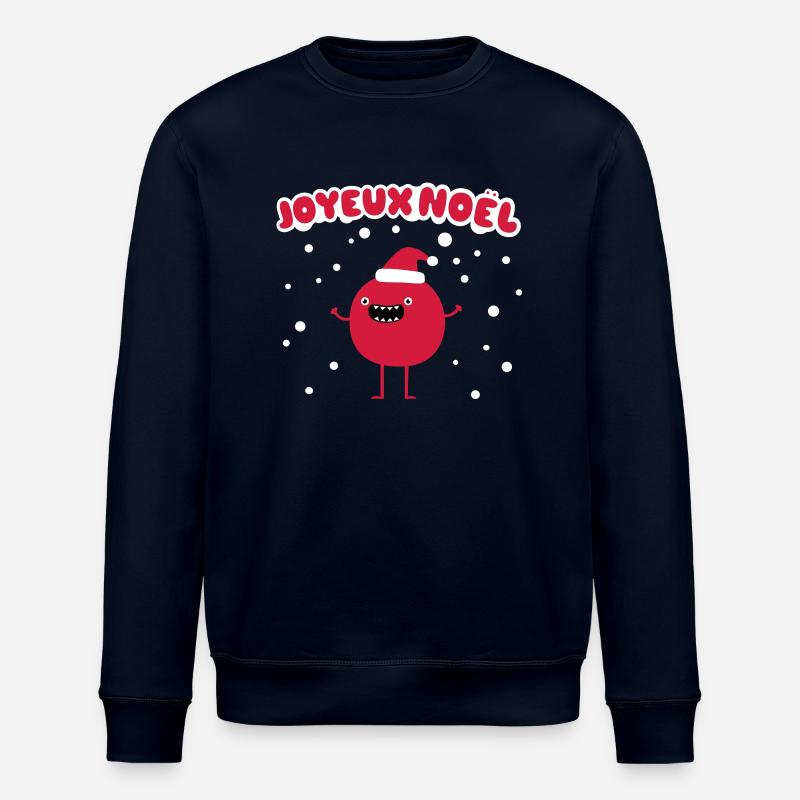 Joyeux Noël - Stanley/Stella Unisex Bio-Sweatshirt ROLLER - Navy