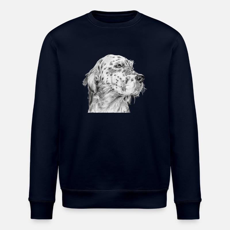 Englisch Englisch Setter - Stanley/Stella Unisex Bio-Sweatshirt ROLLER - Navy