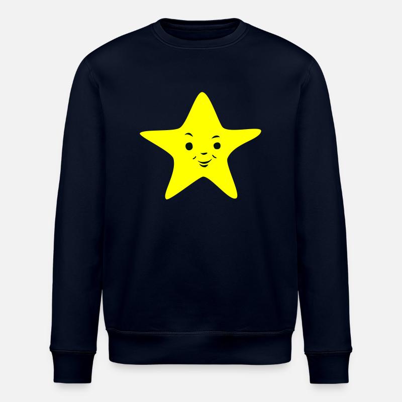 Lachender Stern - Stanley/Stella Unisex Bio-Sweatshirt ROLLER - Navy