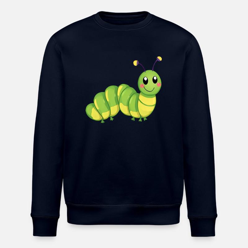 Lächelnde Raupe - Stanley/Stella Unisex Bio-Sweatshirt ROLLER - Navy
