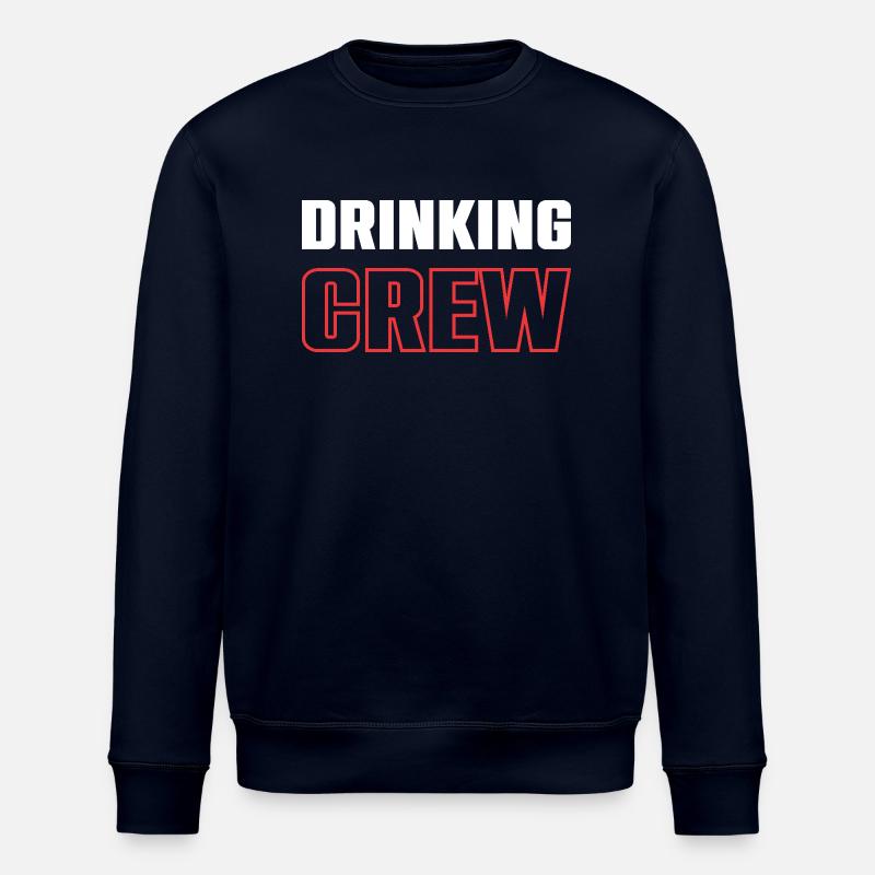 Drinking Crew - Stanley/Stella ROLLER Unisex Organic Sweatshirt - navy