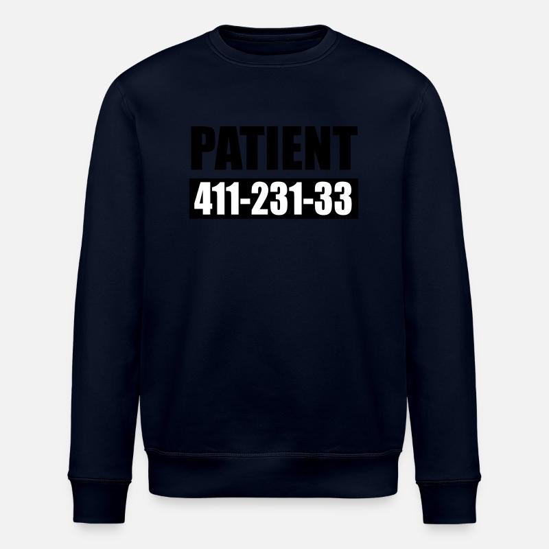 Patient 666 - Stanley/Stella Unisex Bio-Sweatshirt ROLLER - Navy