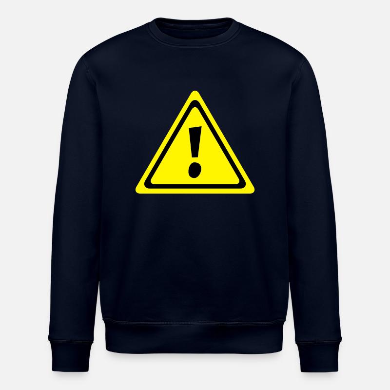 ausrufezeichen_shield_cy2 - Stanley/Stella Unisex Bio-Sweatshirt ROLLER - Navy